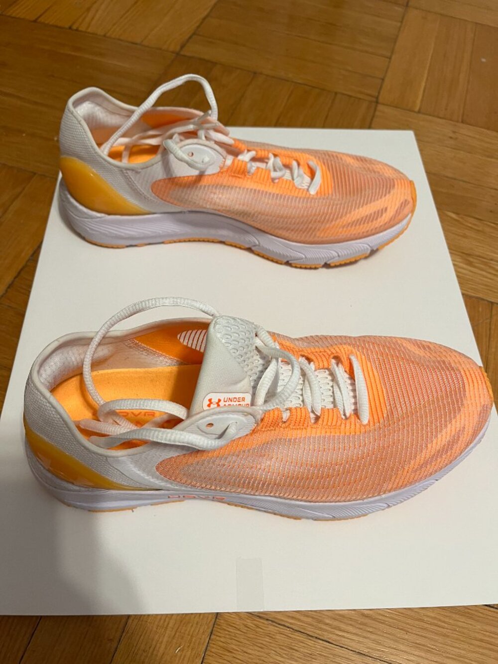 Under Armour HOVR Sonic Running Shoes | Women’s Size 8 | Orange/White 🍊 - Picture 8 of 9